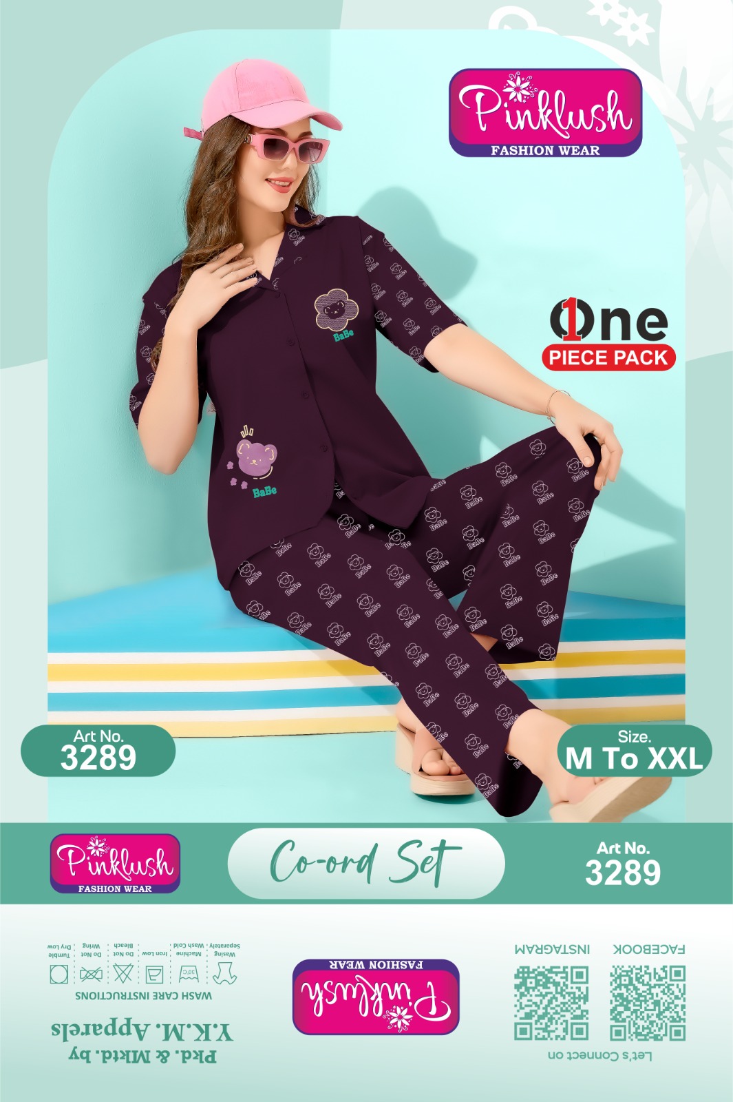 FRONT OPEN NIGHT SUIT